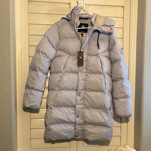 G-Star Sky Blue Puffer Coat